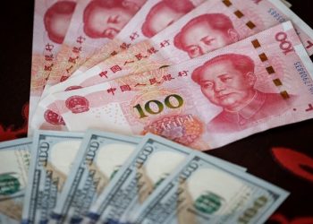 China’s yuan rises against US dollar