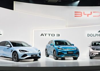 How did "BYD" reach the top in the electric car industry?