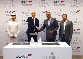 EGA has signed a supply agreement for alumina to develop a new specialized industry